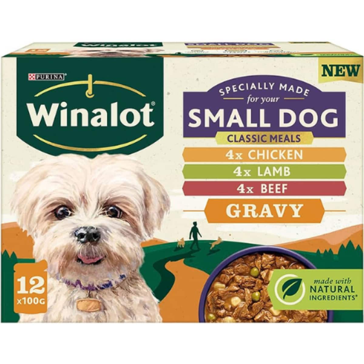 Winalot Pouch Small Dog Mixed in Gravy 12 x 100g Main Image