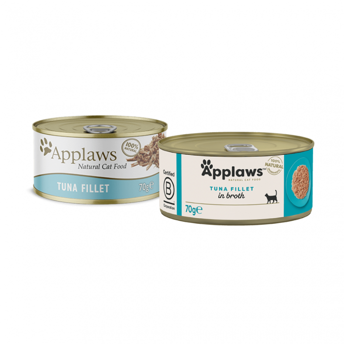 Applaws Tin Tuna Fillet in Broth 70g Main Image