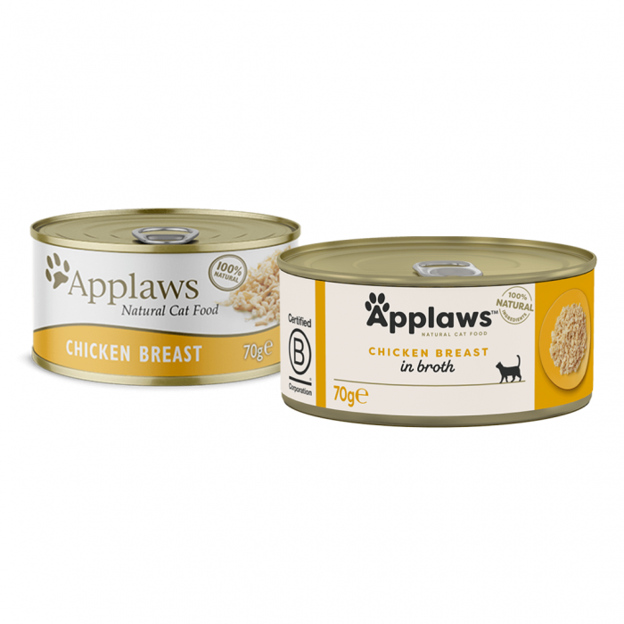 Applaws Tin Chicken Breast in Broth 70g Main Image