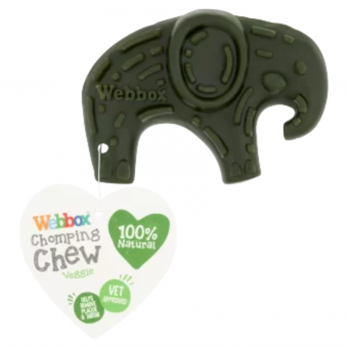 Webbox Chomping Chew Veggie Elephant Main Image