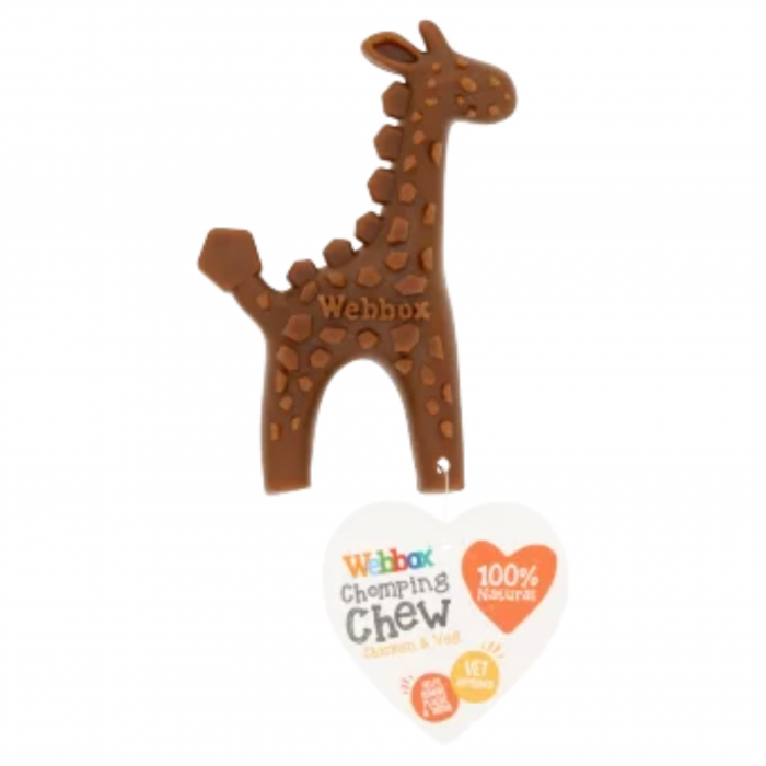 Webbox Chomping Chew Chicken & Veg - Giraffe Main Image