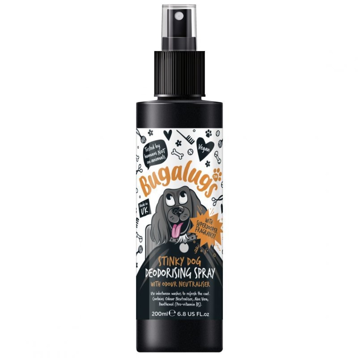 Bugalugs - Stinky Dog Deodorising Spray 200ml Main Image