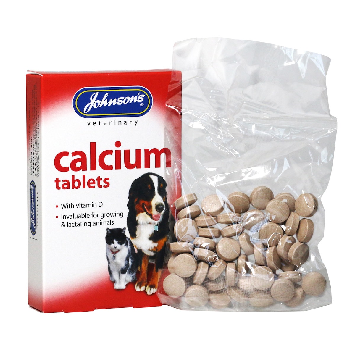Johnson's Calcium Tablets x 40 Tablets Main Image