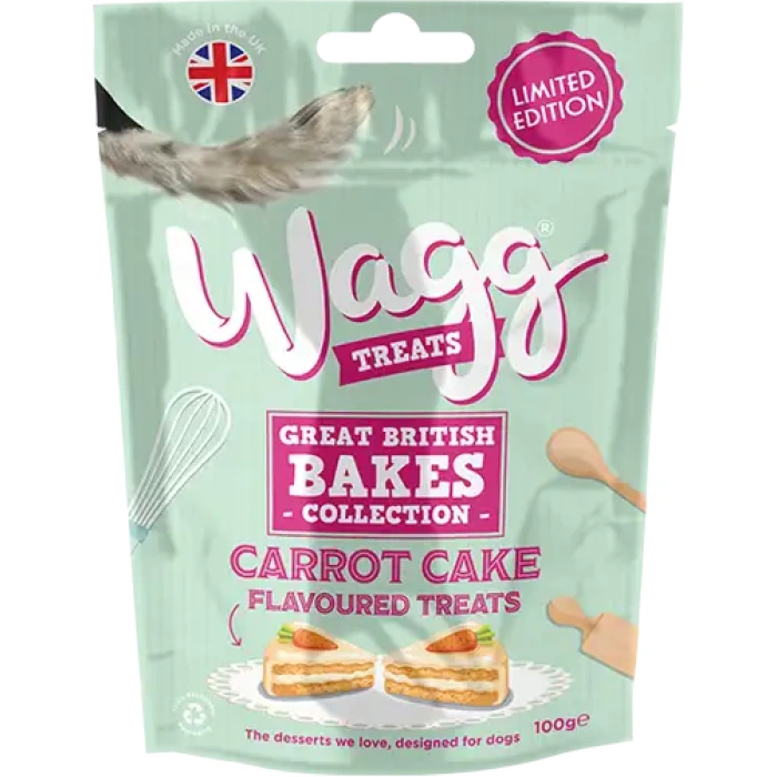 Wagg Dog Treats - Great British Bake Off Carrot Cake 100g Main Image