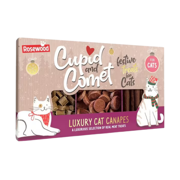 Rosewood Cupid & Comet Luxury Cat Canapes Main Image