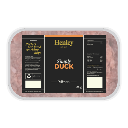 Henley Simply Duck Mince 500g