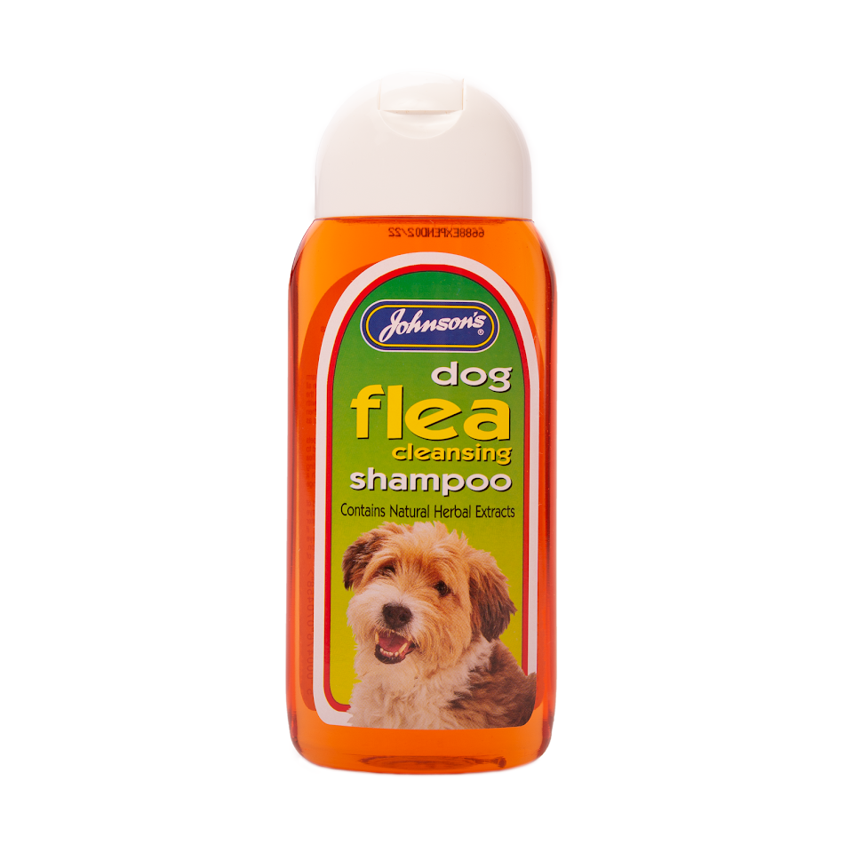 Dog-Flea-Cleansing Johnson's Dog Flea Cleansing Shampoo 200ml - Image 1