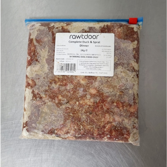 RawtDoor - Complete Duck & Sprat Dinner 500g Main Image