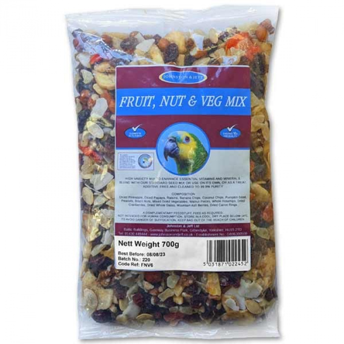 Johnston & Jeff - Fruit, Nut & Veg Mix 700g Main Image