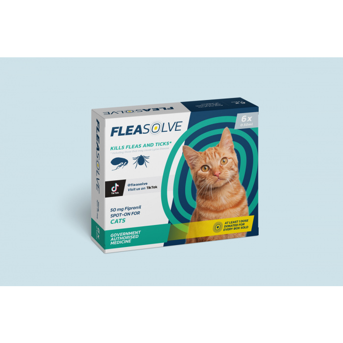 FleaSolve Spot-on Solution for Cats Main Image