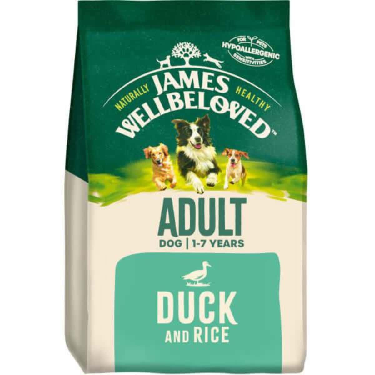 James Wellbeloved - Duck Adult 2kg Main Image