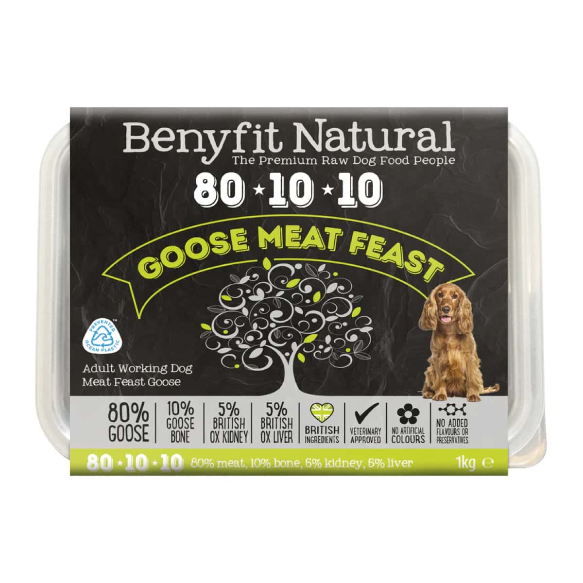 Benyfit Natural 80/10/10 - Goose Meat 500g Main Image