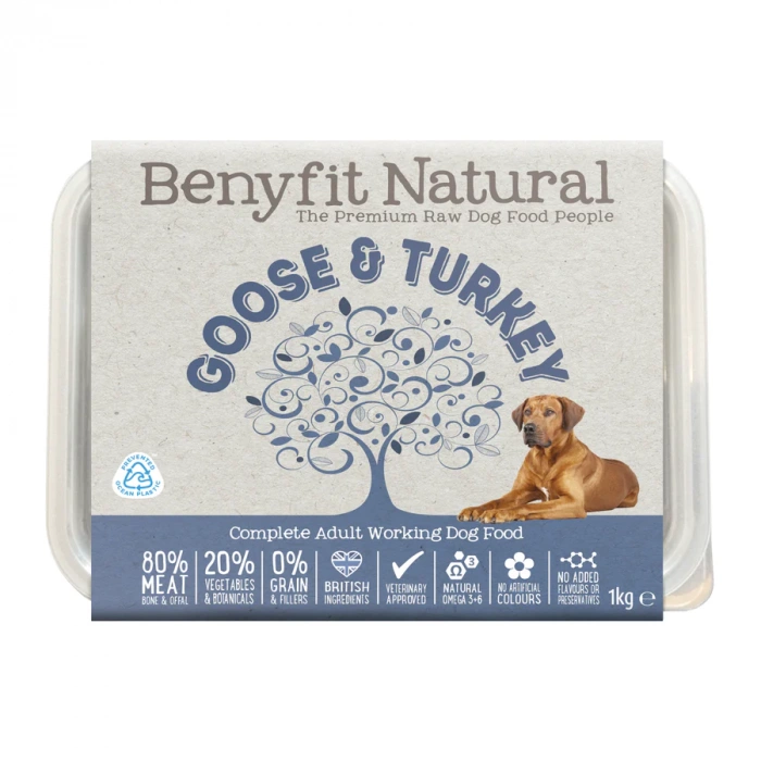 Benyfit Natural Complete - Goose & Turkey 1kg Main Image