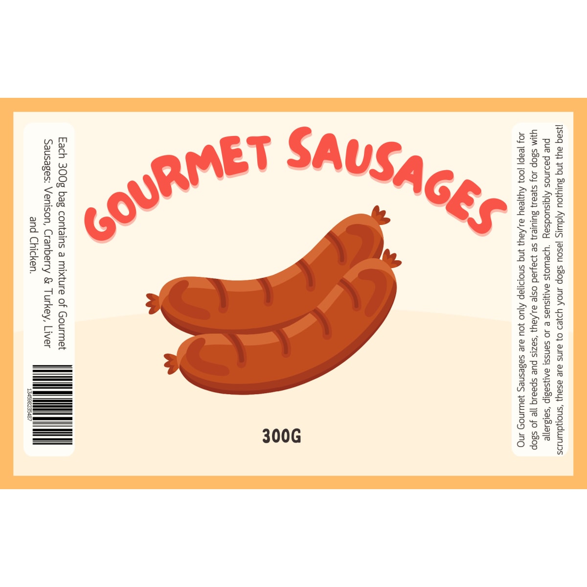 Gourmet Sausages - Mixture 300g Main Image
