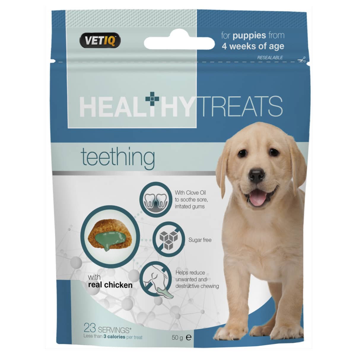 VetIQ Healthy Treats - Teething 50g Main Image