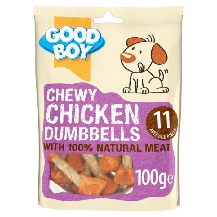 Good Boy Chicken Dumbbells 100g Main Image