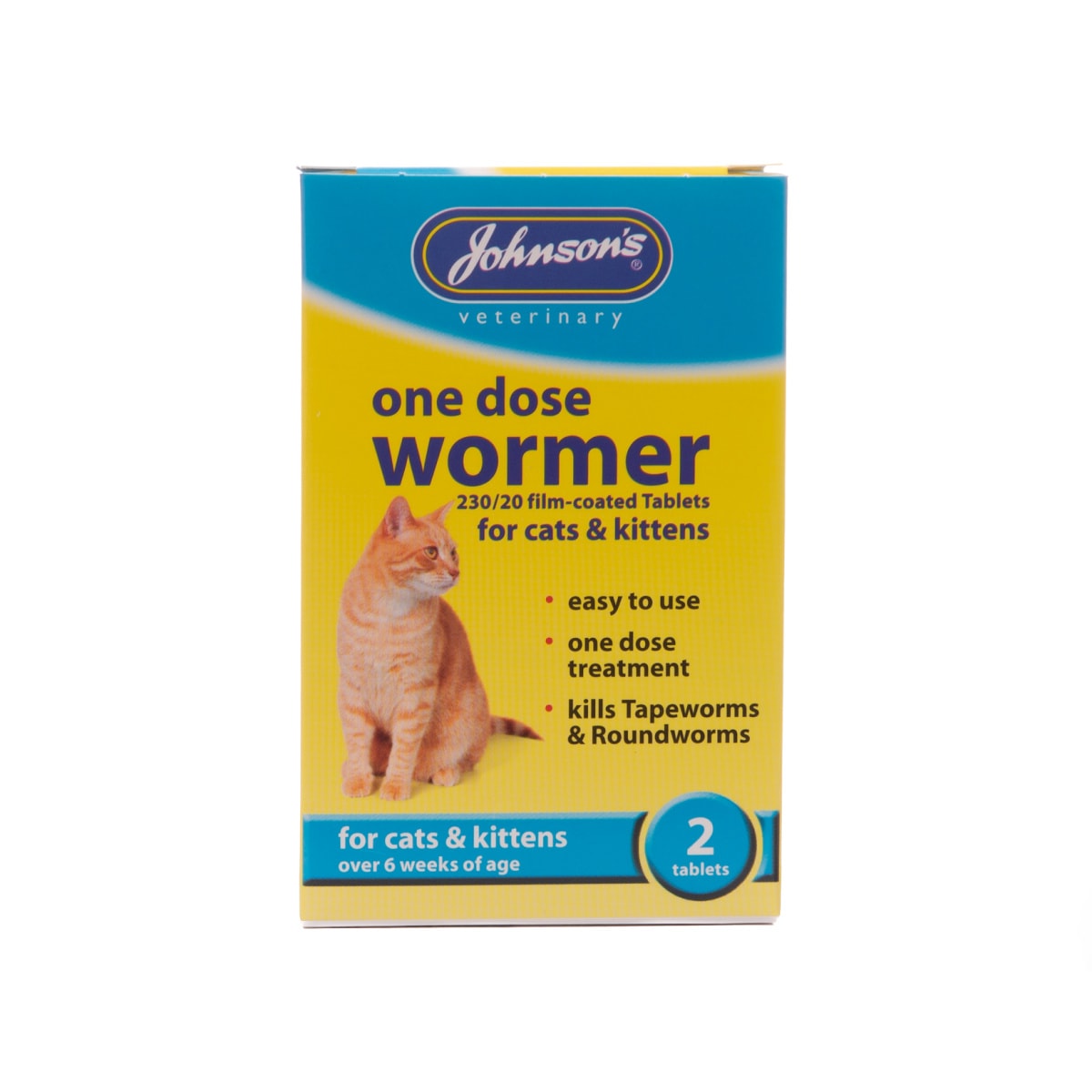Johnson's One Dose Wormer Cats and Kittens Main Image
