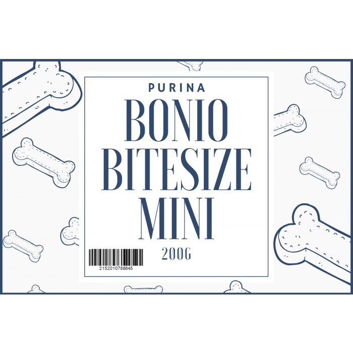 Purina Bonio Bitesize Mini 200g Main Image