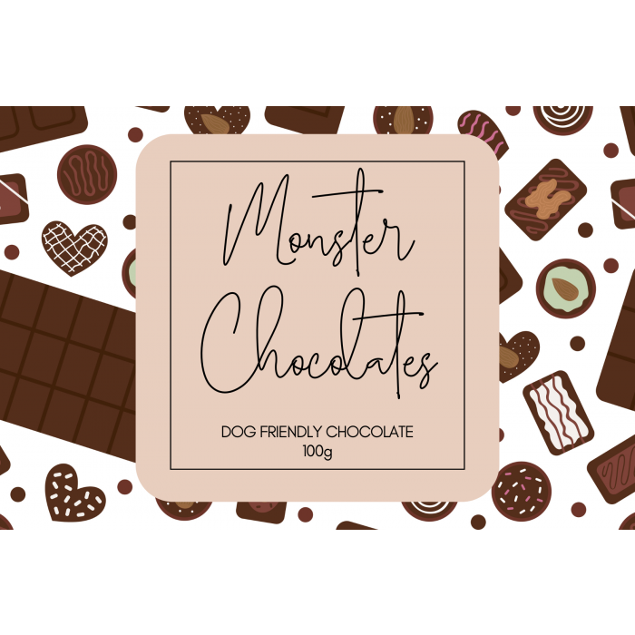 Monster Chocolates Plain 100g Main Image