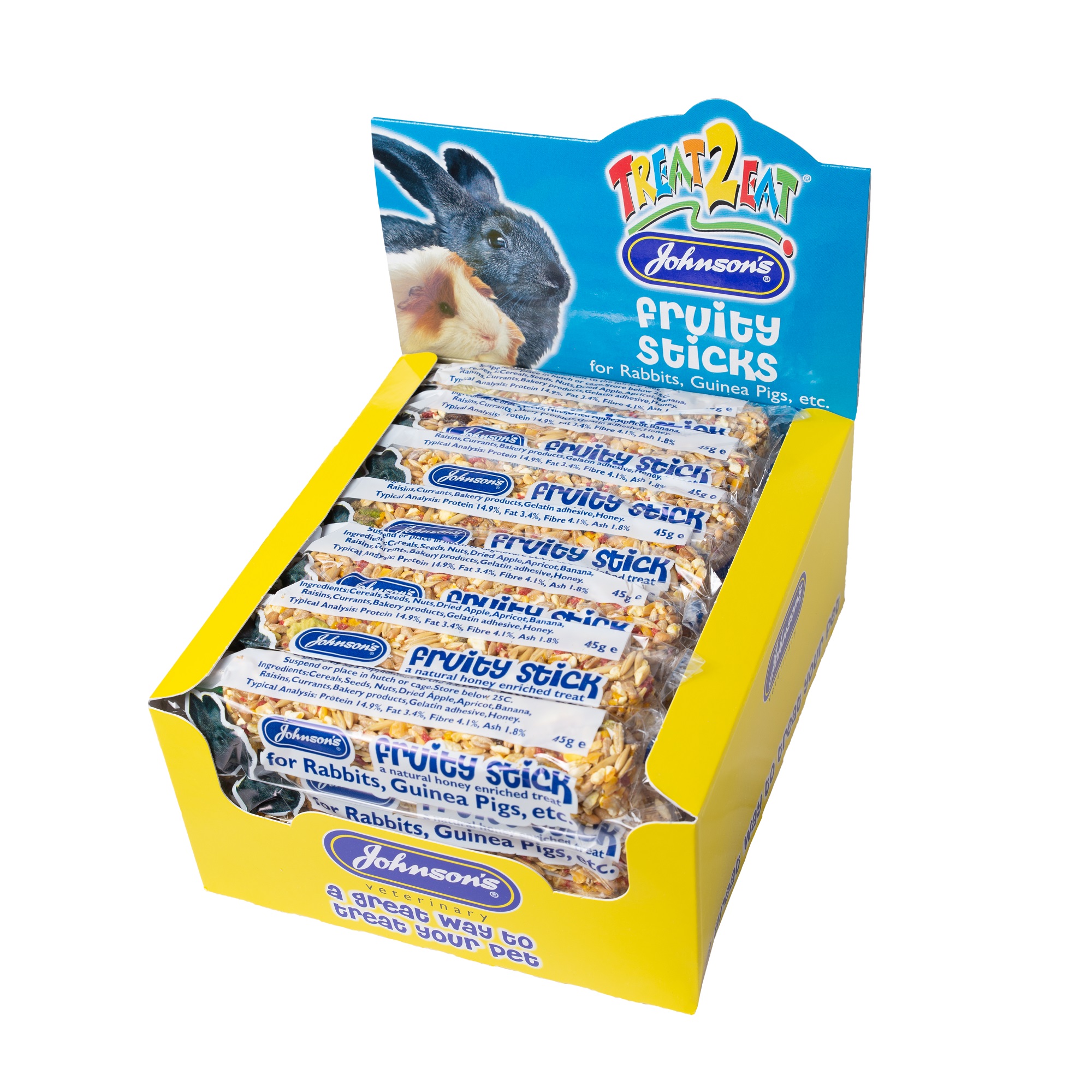 L012-1-Fruity-Sticks-Rabbits-Guinea-Pigs Johnson's Fruity Sticks for Rabbits 45g - Image 1