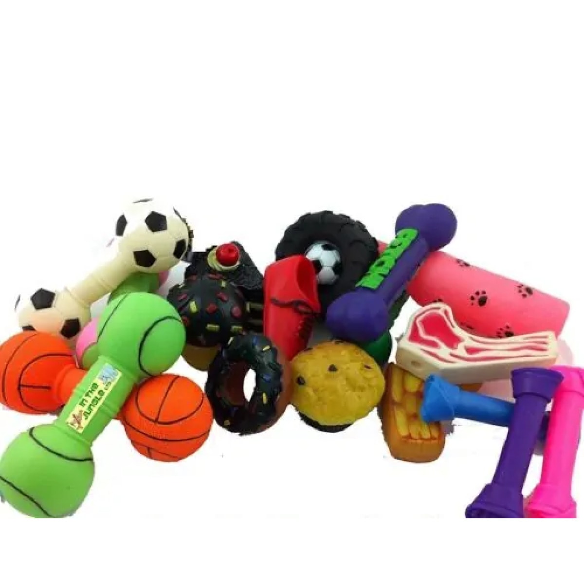 Assorted Squeaky Toys - Large Main Image