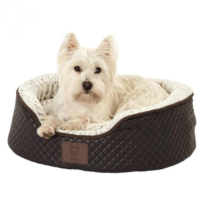 Manhattan Quilted Dog Bed Main Image