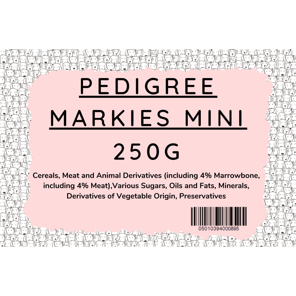 Pedigree Markies Mini 250g Main Image