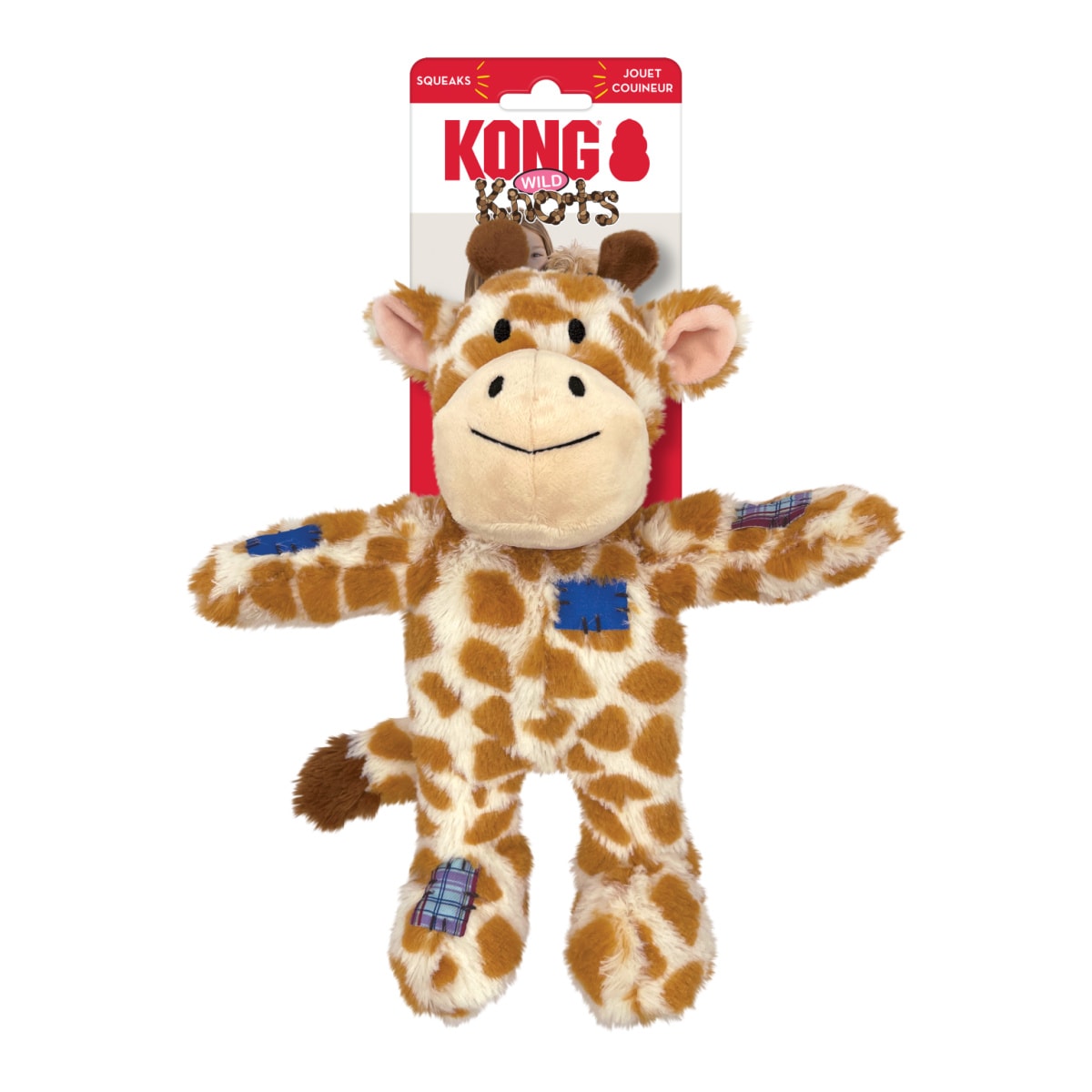 Kong Wild Knots Sml/Med - Giraffe Main Image