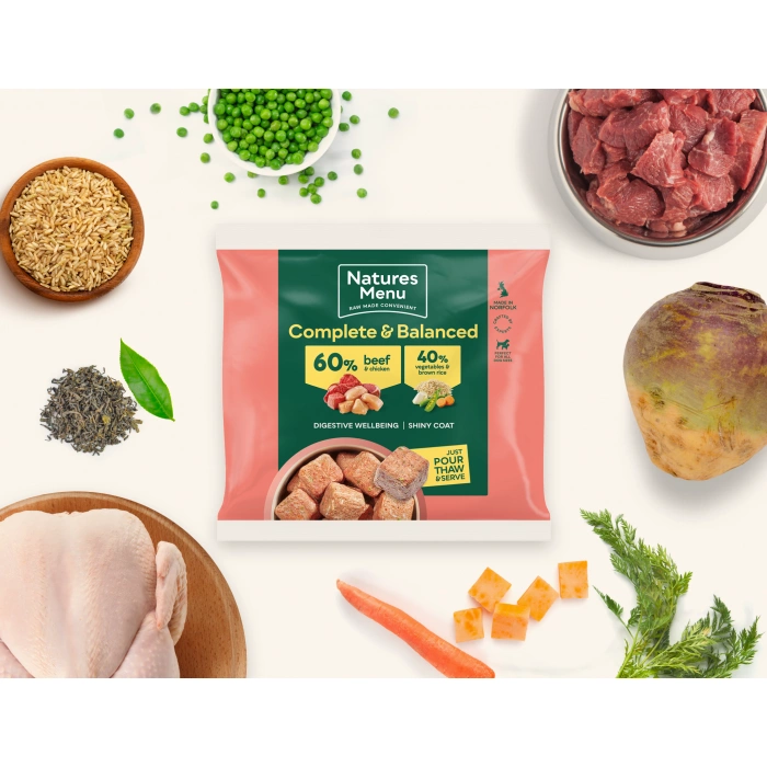 Natures Menu Nuggets 1kg - Beef and Chicken 60/40 Main Image