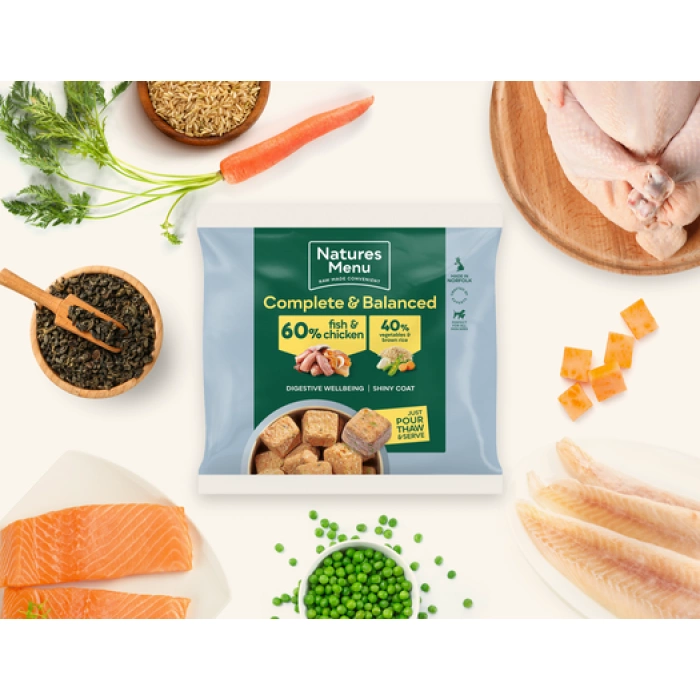 Natures Menu Nuggets 1kg - Fish and Chicken 60/40 Main Image