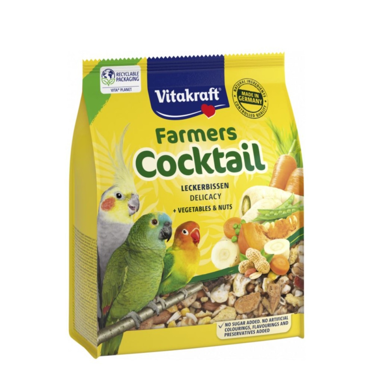 Vitakraft Farmers Cocktail with Vegetables & Nuts 250g Main Image