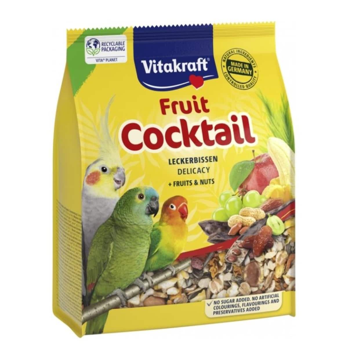 Vitakraft Fruit Cocktail with Fruits & Nuts 250g Main Image