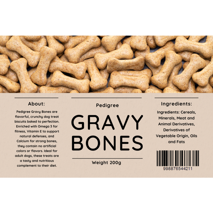 Pedigree Gravy Bones 200g Main Image