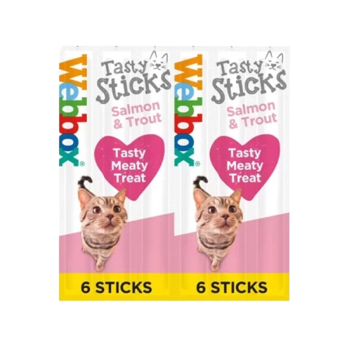 Webbox Cat Tasty Sticks - Salmon & Trout Main Image