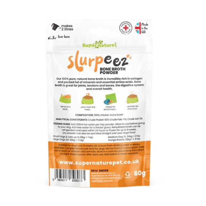 Slurpeez Bone Broth Powder - Chicken 60g Main Image