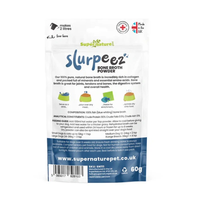 Slurpeez Bone Broth Powder - Fish 60g Main Image