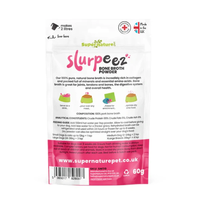 Slurpeez Bone Broth Powder - Pork 60g Main Image