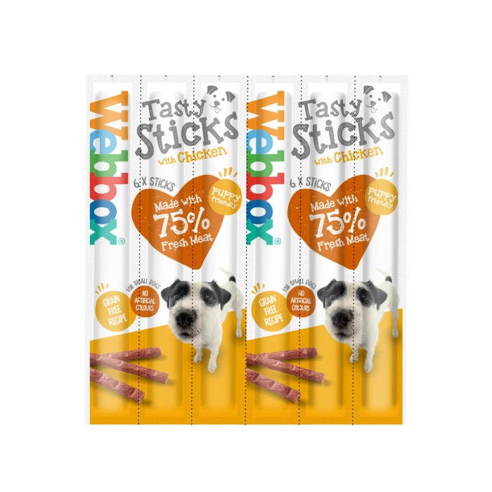 Webbox Dog Tasty Sticks Small Dog - Chicken Main Image