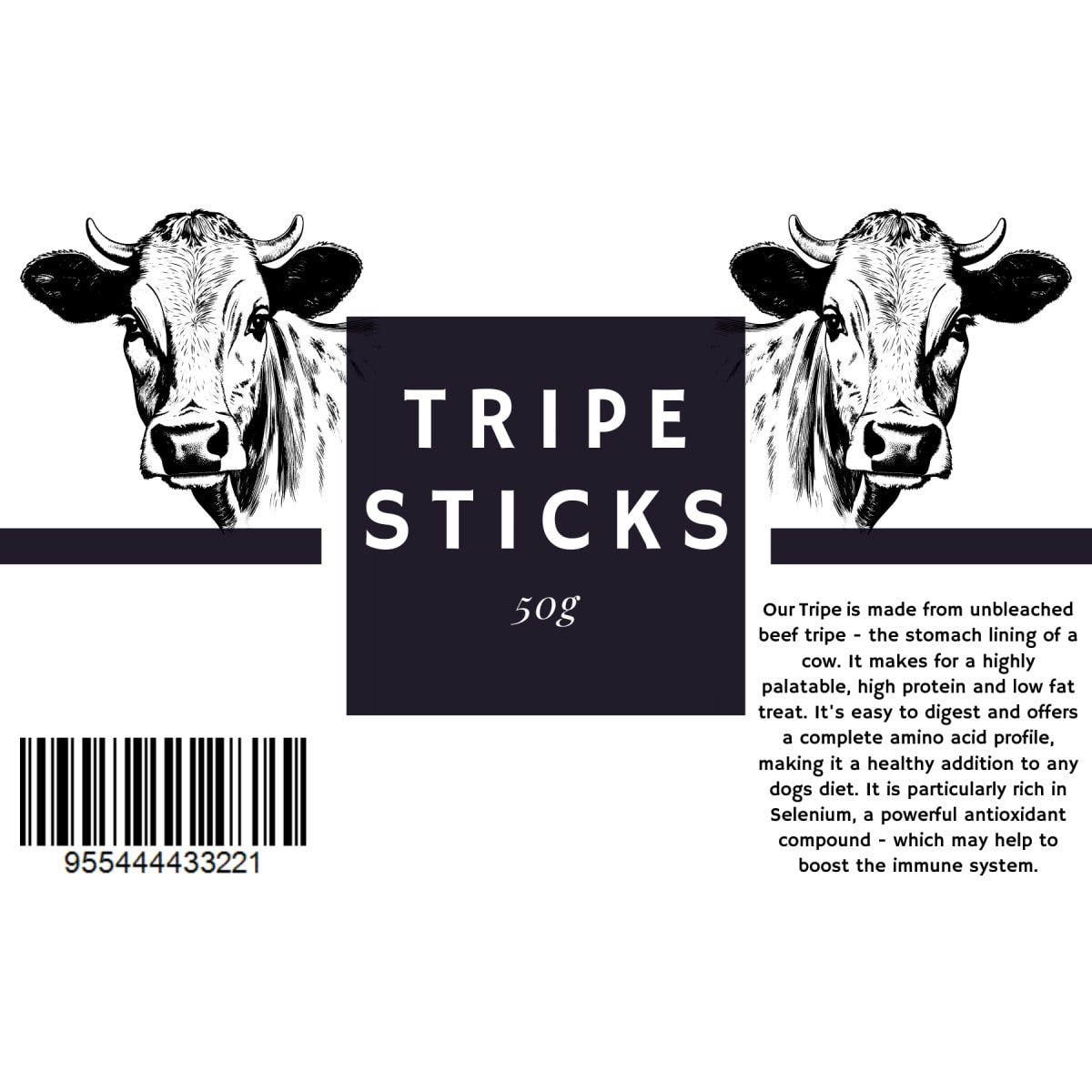 Tripe Sticks 50g Main Image