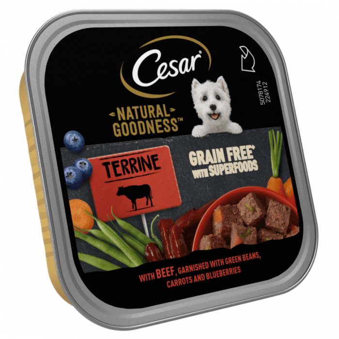 Cesar Natural Goodness Terrine - Beef 100g Main Image