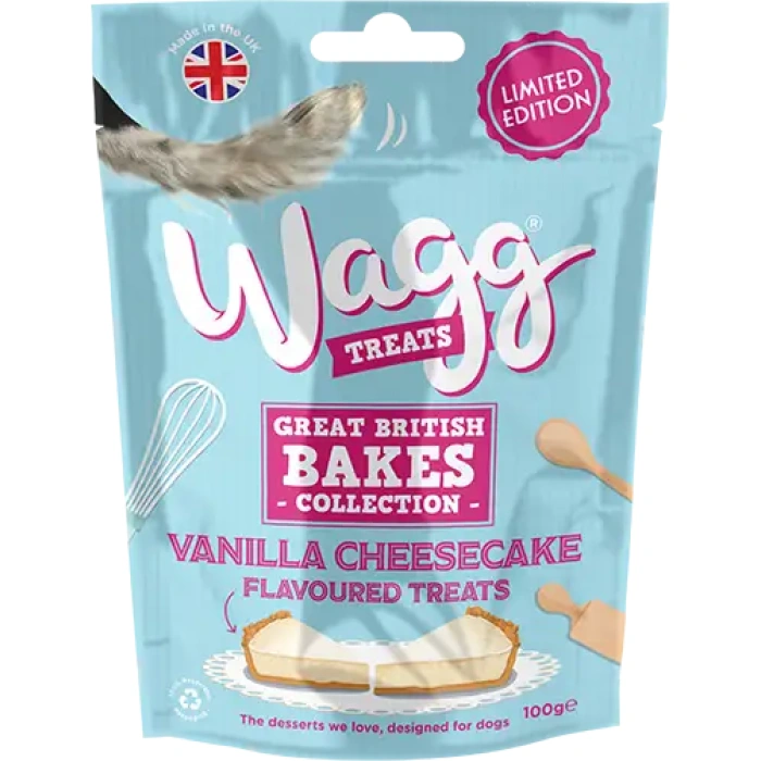 Wagg Dog Treats - Great British Bake Off Vanilla Cheesecake 100g Main Image