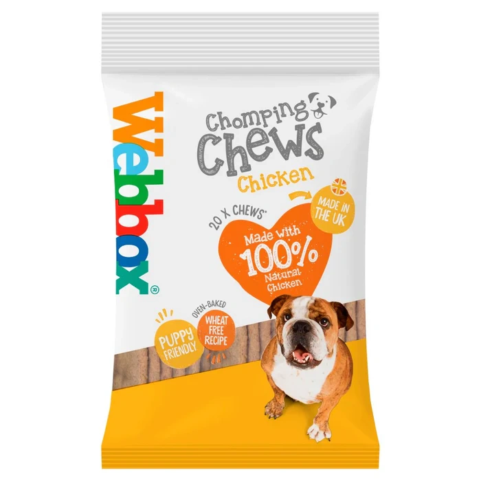 Webbox Chomping Chews 200g - Chicken Main Image