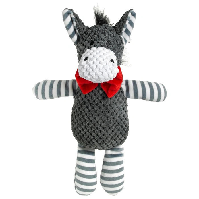 Good Boy Cuddly Donkey Christmas Dog Toy 11.5" Main Image