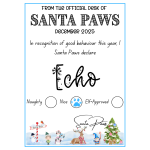 Santa Paws Christmas Letter - Image 4