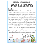 Santa Paws Christmas Letter - Image 3