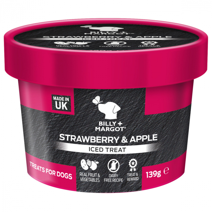 Billy + Margot Iced Treat - Strawberry & Apple 160ml Main Image