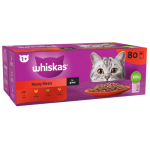 Whiskas Adult 1+ Meat in Gravy 80 x 85g