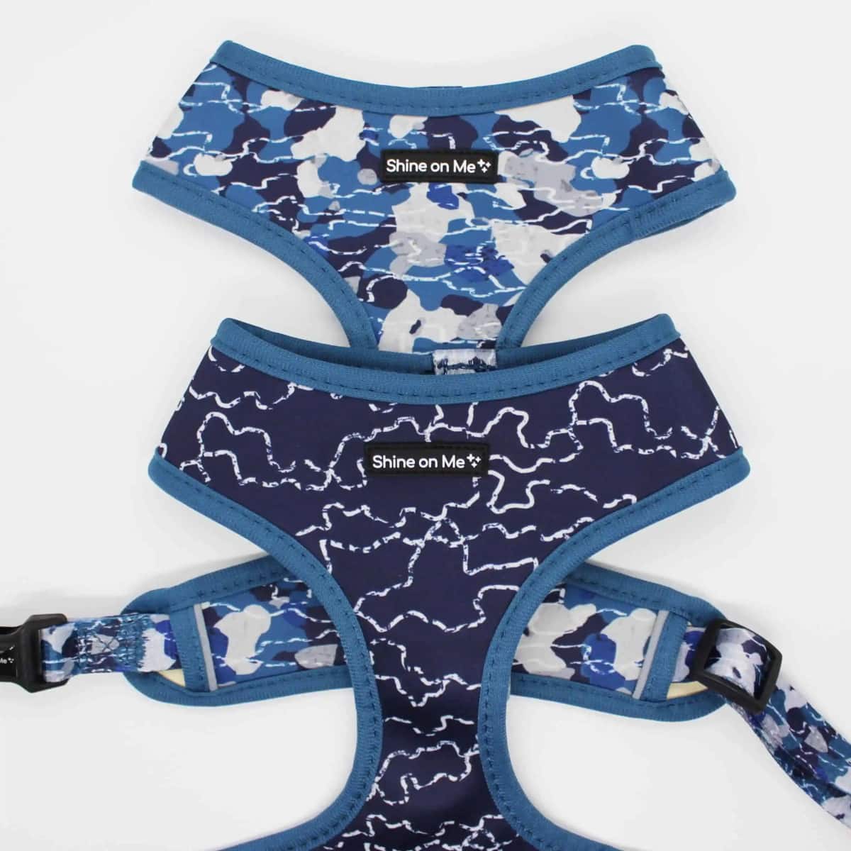 Blue Camouflage Reversible Harness Main Image