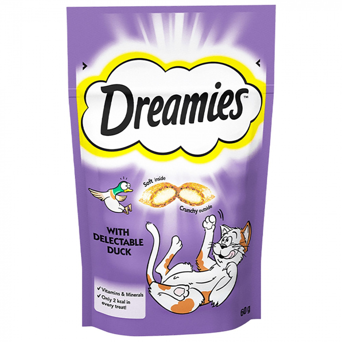 Dreamies with Delectable Duck 60g Main Image