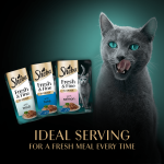 Sheba Fresh & Fine - Salmon, Tuna & Trout in Gravy 6 x 50g - Image 5